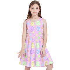 Dungeons And Cuties Kids  Skater Dress by thePastelAbomination