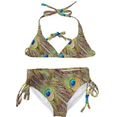 Peacock-bird Kids  Classic Bikini Set by nateshop