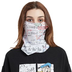 Math Formula Pattern Face Covering Bandana (two Sides) by Sapixe