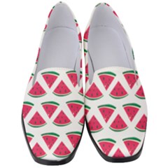 Illustration Watermelon Fruit-food Melon Women s Classic Loafer Heels by Sapixe