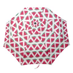 Illustration Watermelon Fruit Food Melon Folding Umbrellas by Sapixe