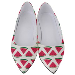 Illustration Watermelon Fruit Food Melon Women s Low Heels by Sapixe