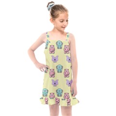 Animals Kids  Overall Dress by nateshop