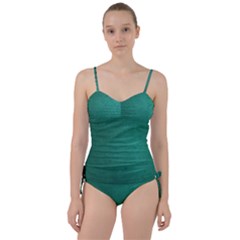 Background-green Sweetheart Tankini Set by nateshop