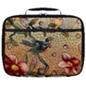 Flower Cubism Mosaic Vintage Full Print Lunch Bag View1