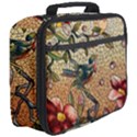 Flower Cubism Mosaic Vintage Full Print Lunch Bag View3