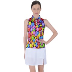 Candy Women s Sleeveless Polo Tee by nateshop