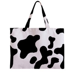 Cow Pattern Zipper Mini Tote Bag by BangZart