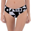 Abstract Art Artistic Artwork Reversible Classic Bikini Bottoms View3