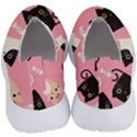 Cat Pattern Backgroundpet No Lace Lightweight Shoes View4