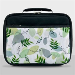 Leaves Foliage Pattern Abstract Lunch Bag by Amaryn4rt
