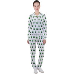 Aliens Ufo Fantasy Pattern Casual Jacket And Pants Set by Wegoenart