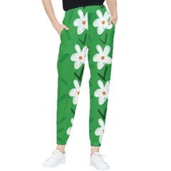 Flowers Art Pattern Floral Tapered Pants by artworkshop