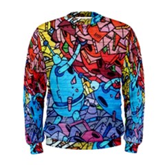 Graffiti-wall-mural-painting-arts Men s Sweatshirt by Simbadda