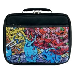 Graffiti-wall-mural-painting-arts Lunch Bag by Simbadda