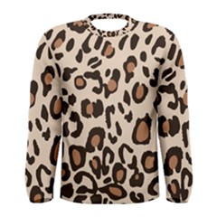 Leopard Jaguar Dots Men s Long Sleeve Tee by ConteMonfrey