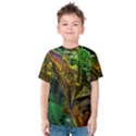 Chameleon Reptile Lizard Animal Kids  Cotton Tee View1