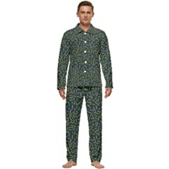 Abstract Pattern Sprinkles Sprinkle Men s Long Sleeve Velvet Pocket Pajamas Set by Wegoenart