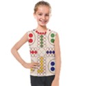 Ludo Game Kids  Mesh Tank Top View1