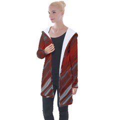 Illustration Colored Pattern Bokeh Blurred Blur Longline Hooded Cardigan by Wegoenart