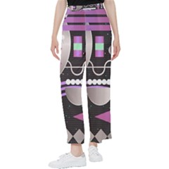 Illustration Background Abstract Geometric Women s Pants  by Wegoenart