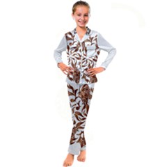 Im Fourth Dimension Colour 44 Kid s Satin Long Sleeve Pajamas Set by imanmulyana