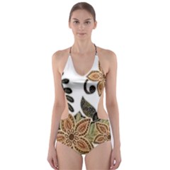 Im Fourth Dimension Colour 54 Cut-out One Piece Swimsuit by imanmulyana