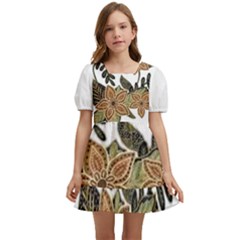 Im Fourth Dimension Colour 54 Kids  Short Sleeve Dolly Dress by imanmulyana