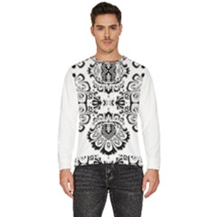 Im Fourth Dimension Black White 57 Men s Fleece Sweatshirt by imanmulyana
