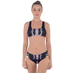 Im Fourth Dimension Black White 61 Criss Cross Bikini Set by imanmulyana