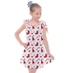 Christmas Template Advent Cap Kids  Tie Up Tunic Dress by Amaryn4rt