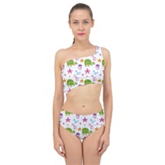 Turtles Animals Sea Life Spliced Up Two Piece Swimsuit by Amaryn4rt