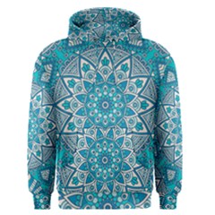 Mandala Blue Men s Core Hoodie by zappwaits