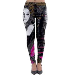 Grunge Witch Lightweight Velour Leggings by MRNStudios