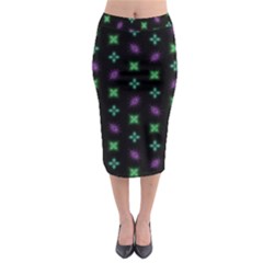 Pattern Background Bright Pattern Midi Pencil Skirt by danenraven