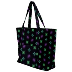 Pattern Background Bright Pattern Zip Up Canvas Bag by danenraven