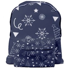 Illustration Christmas Tree Christmas Snow Giant Full Print Backpack by danenraven