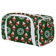 Xmas Christmas Background Toiletries Pouch by danenraven