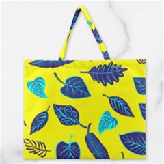 Sheets Pattern Picture Detail Zipper Large Tote Bag by Ravend