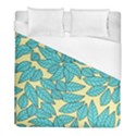 Illustration Sheets Dry Leaves Print Pattern Duvet Cover (Full/ Double Size) View1