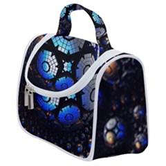 Illustration Tech Galaxy Robot Bot Science Satchel Handbag by danenraven