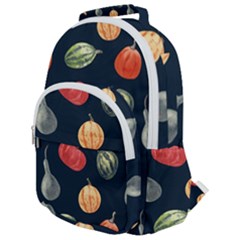 Vintage Vegetables  Rounded Multi Pocket Backpack by ConteMonfrey