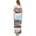 Lovely Gondola Ride - Venetian Bridge Draped Sleeveless Chiffon Jumpsuit View2