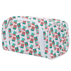 Birthday Pattern Party Celebration Toiletries Pouch by danenraven