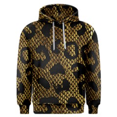 Metallic Snake Skin Pattern Men s Overhead Hoodie by BangZart