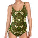 Flower Power And Big Porcelainflowers In Blooming Style Tankini Set View1