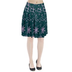 Background-cute Christmas Pleated Skirt by nateshop