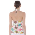 Candy Background Cartoon Babydoll Tankini Top View2