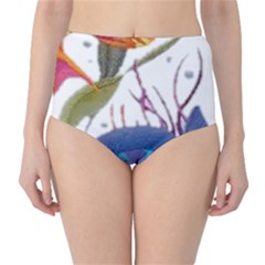 Im Fourth Dimension Colour 74 Classic High-waist Bikini Bottoms by imanmulyana