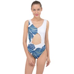 Im Fourth Dimension Colour 77 Center Cut Out Swimsuit by imanmulyana